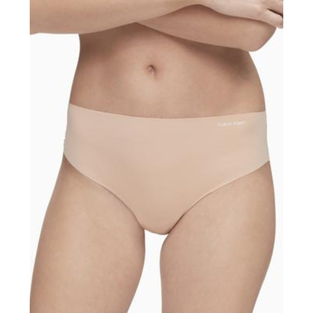 Calvin Klein Women's Invisibles High Waist Thong Nude Size XL 1659